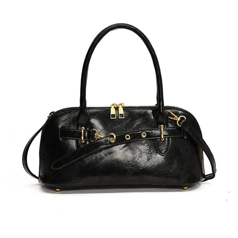 The Gloss Structured Satchel