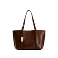 Atelier Sacrum Retro Large Capacity Vegan Leather One-Shoulder Work and Commuting Bag