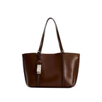 Atelier Sacrum Retro Large Capacity Vegan Leather One-Shoulder Work and Commuting Bag
