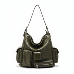 Tooling Style Retro Biker's Large Capacity One-shoulder Casual Bag