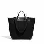 Suede Vegan Leather Minimalist Shoulder Bag in Black, Khaki, Green, and Brown