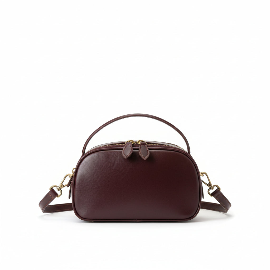 Atelier Sacrum Retro Shoulder Messenger Bag in Premium PU Vegan Leather