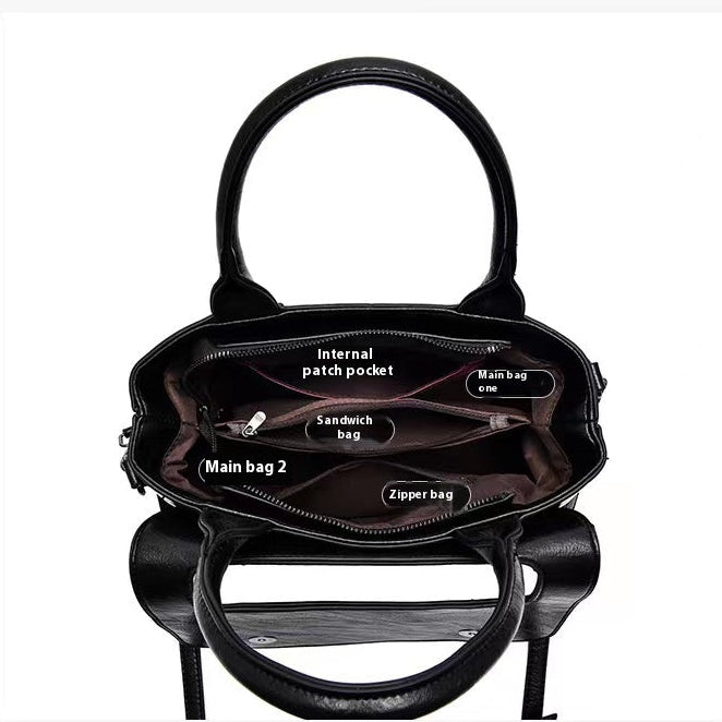 Crossbody Shoulder Bag in Vegan Leather with Crocodile and Stone Patterns
